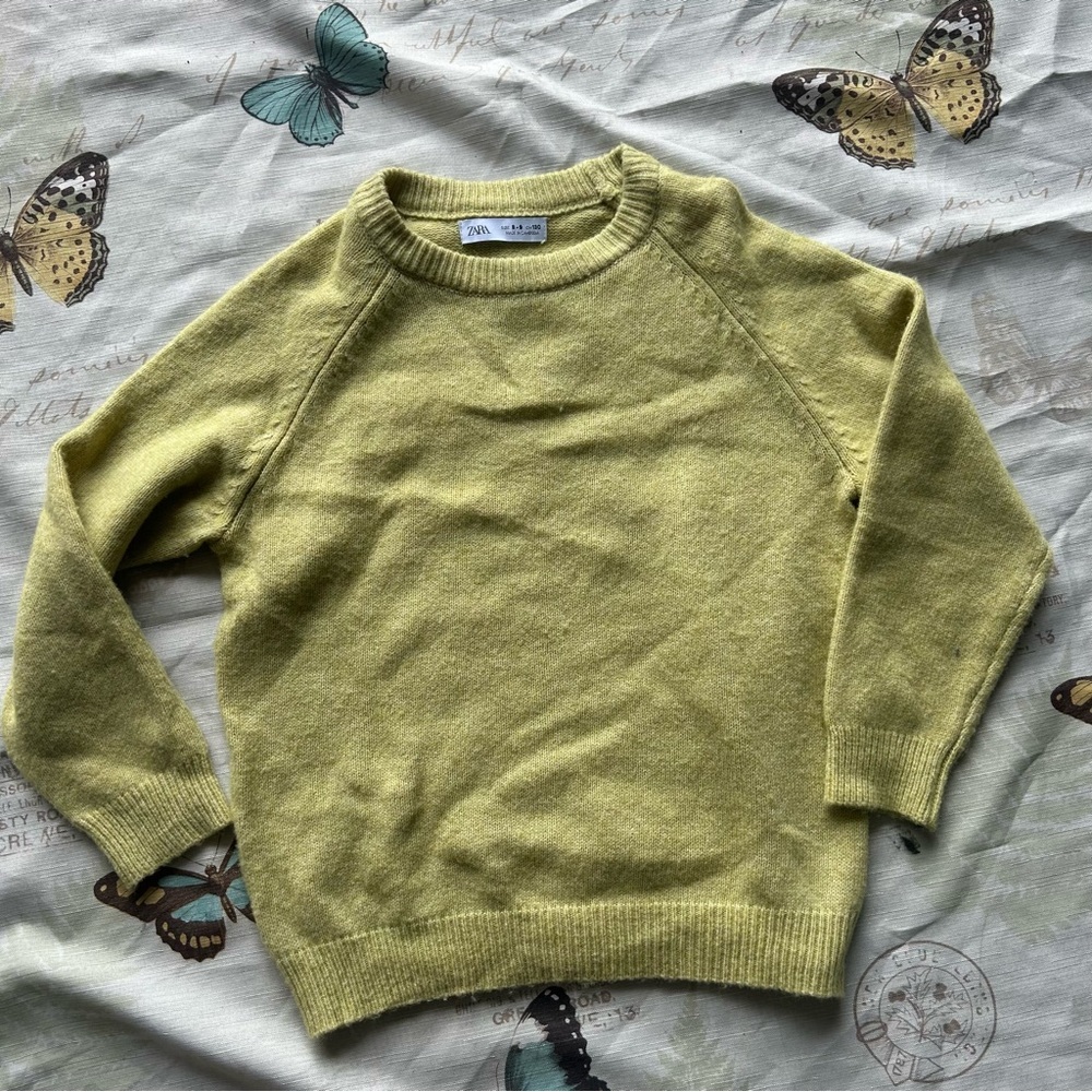 Zara Kids Light Green‎ Sweater
